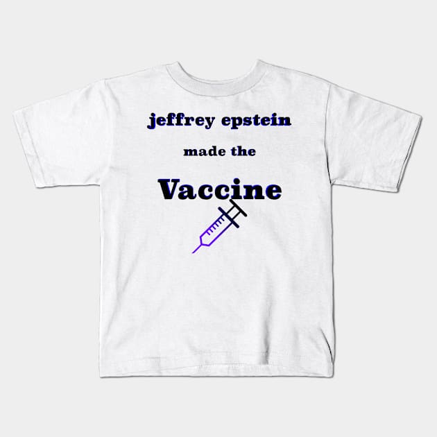 Jeffrey Epstein Kids T-Shirt by psanchez